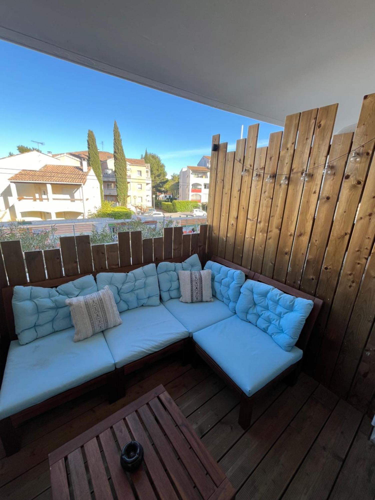 Joli T2/ Tram/ Clim/ Parking/ Wifi/ Piscine Montpellier Exterior foto