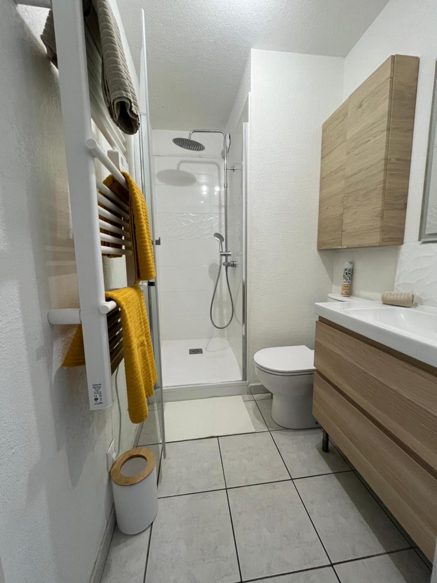 Joli T2/ Tram/ Clim/ Parking/ Wifi/ Piscine Montpellier Exterior foto