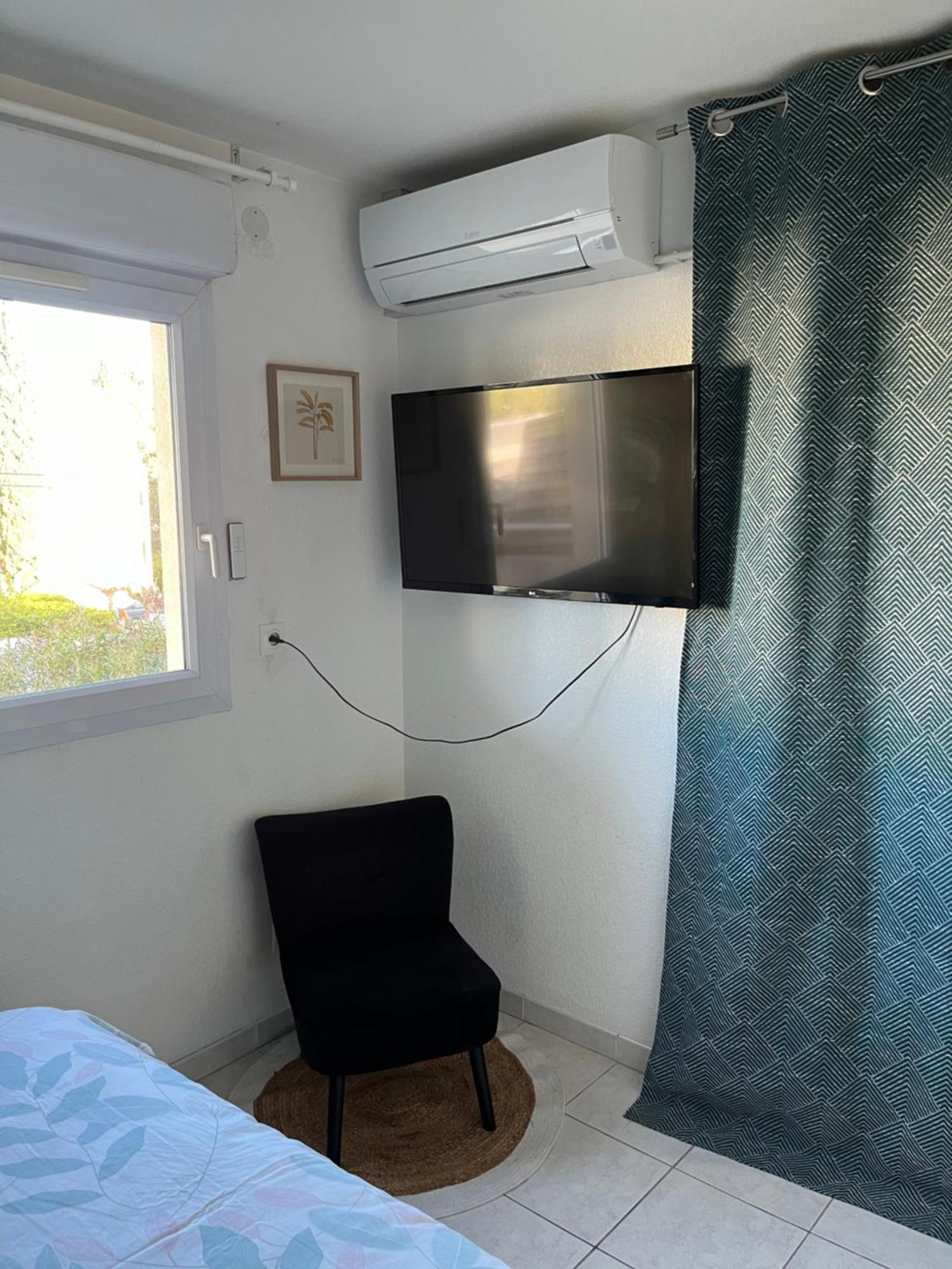 Joli T2/ Tram/ Clim/ Parking/ Wifi/ Piscine Montpellier Exterior foto