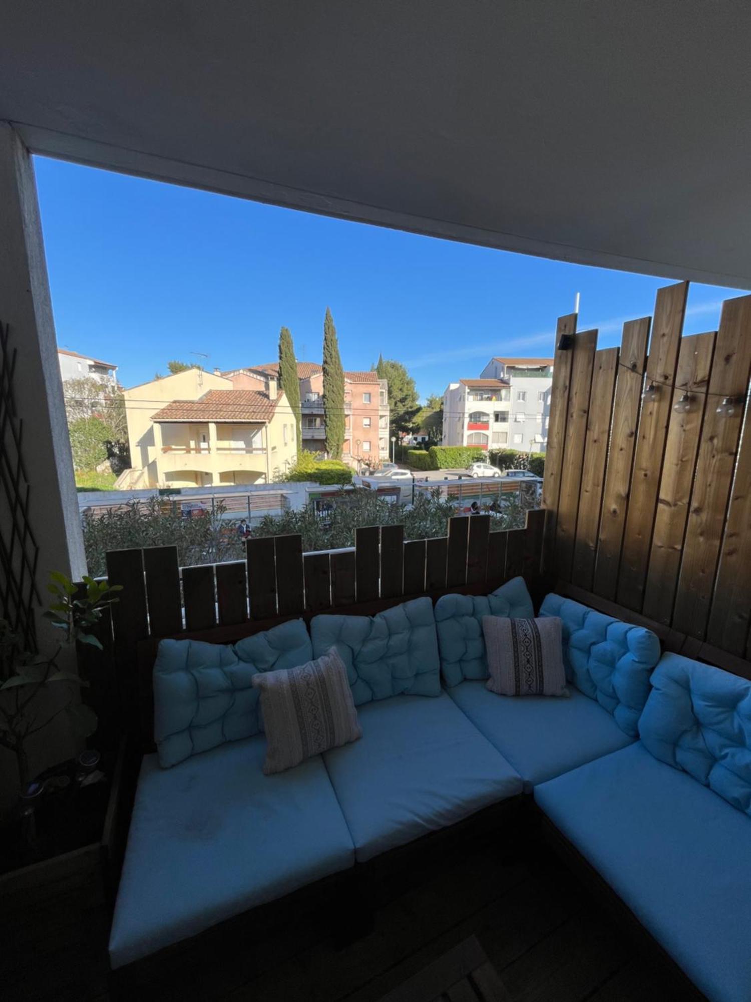 Joli T2/ Tram/ Clim/ Parking/ Wifi/ Piscine Montpellier Exterior foto